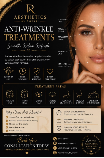 Anti-Wrinkle Treatments guide – Aesthetics by Sherri